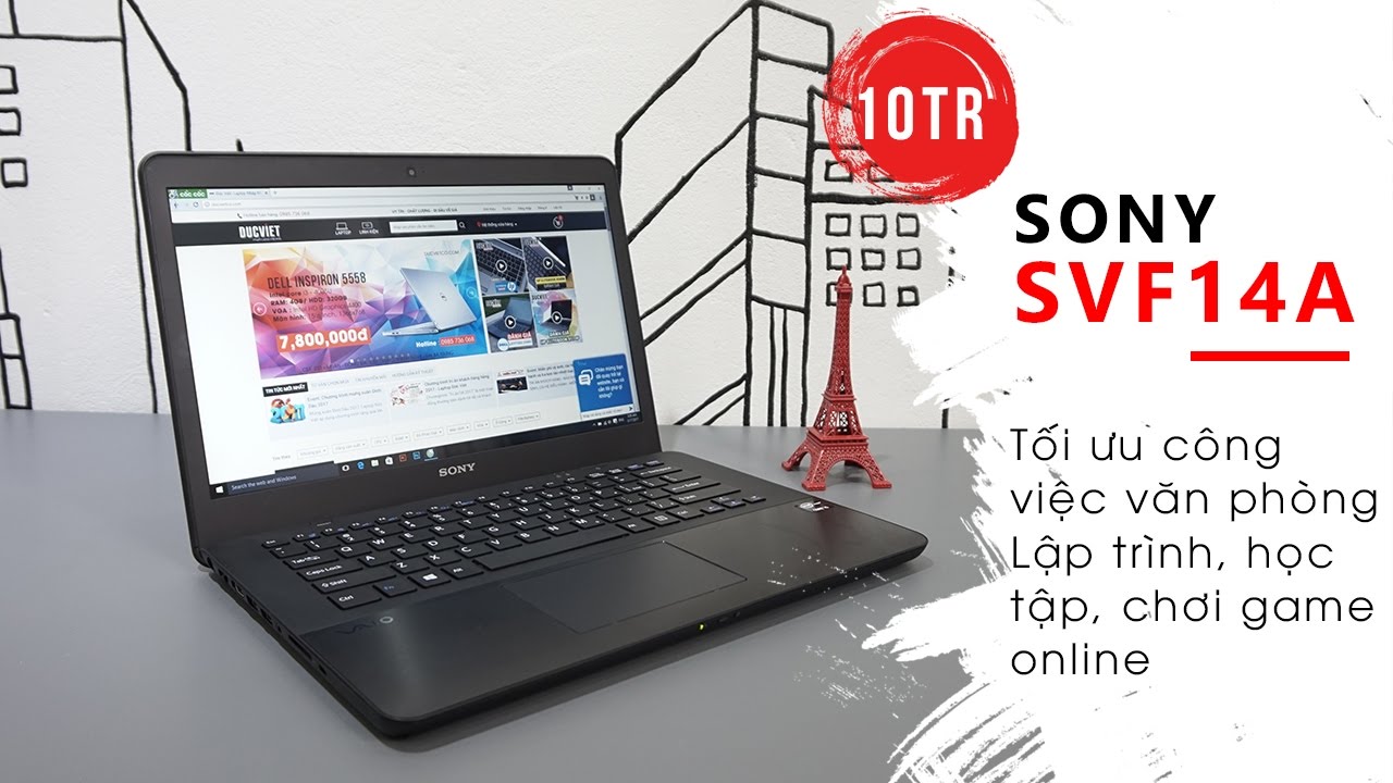 Laptop Sony SVF 14A core i7 mang trải nghiệm mới cho người sử dụng