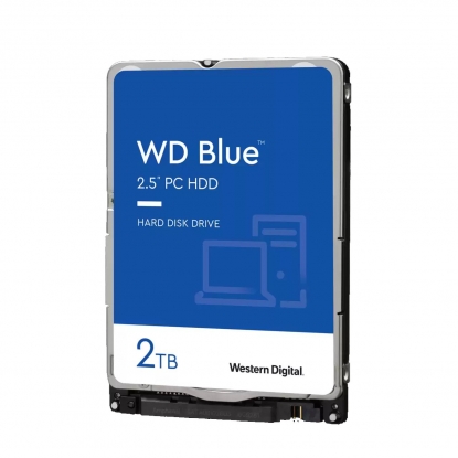  Ổ cứng HDD Laptop WD 2TB Blue 2.5 inch, 5400RPM, SATA, 128MB Cache 