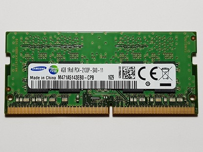  RAM Laptop 4GB DDR4 BUS 2133/2400 Mhz 